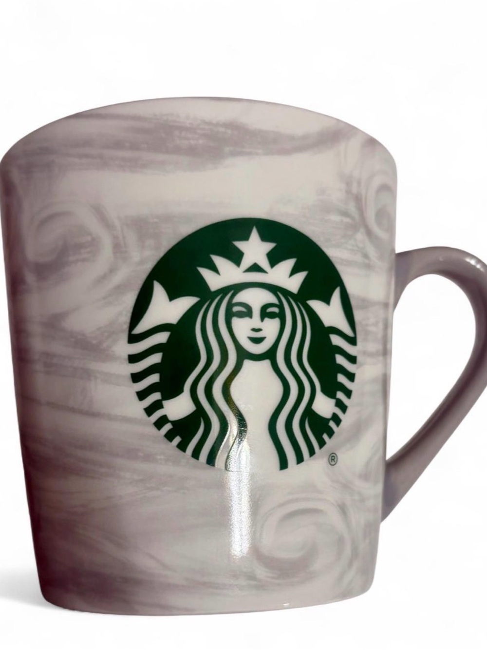Starbucks White Ceramic Logo Mug